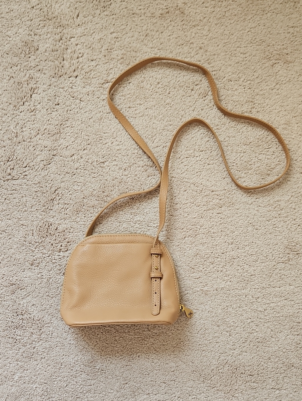 Hobo International Nash Calfskin leather Crossbody In Taupe